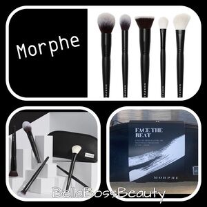 Morphe FACE THE BEAT 5-PIECE FACE BRUSH SET $82 value